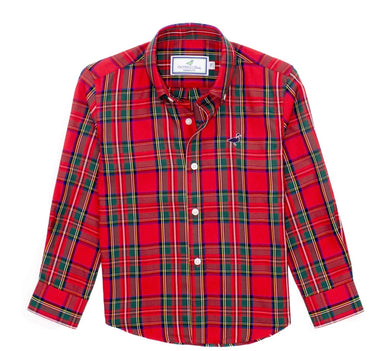 Boys Seasonal Sportshirt Yuletide