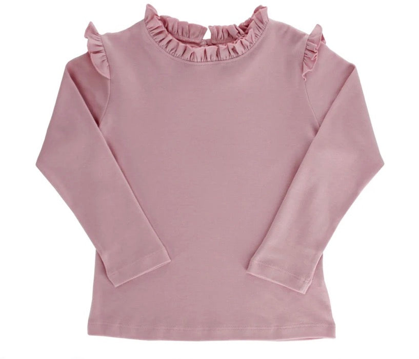 Girls Long Sleeve Tee Light Pink