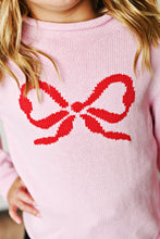 Pink/Red Bow Sweater
