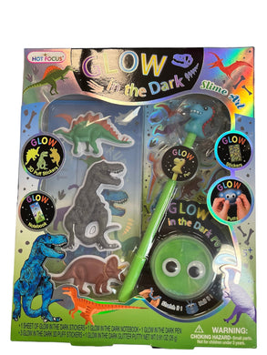 Glow In The Dark Dinosaur Set