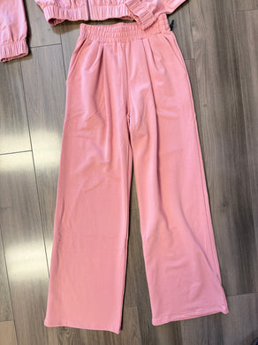 French Terry Pretty in Pink Sweats