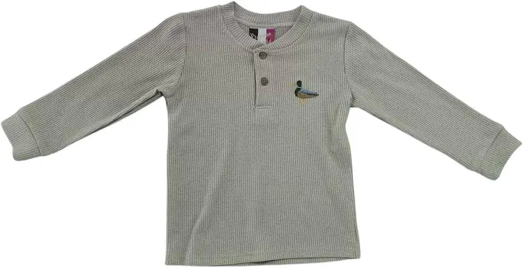 Boys Henley Shirt Ducks