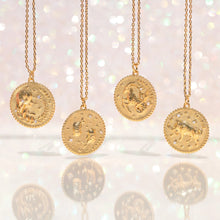 Gold platted Zodiac Sign necklace