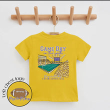 Preorder Game Day in the South | Purple + Gold | Football Kid’s Tee