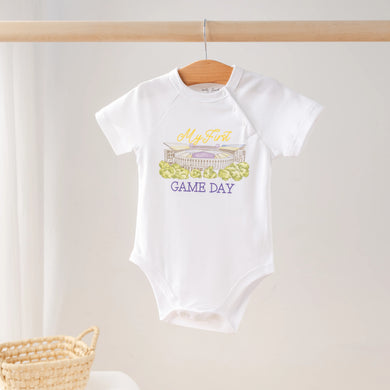 LSU My First Game Day Onesie