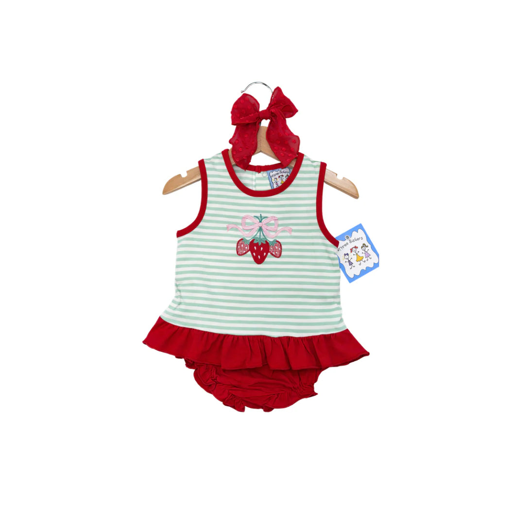 Strawberry Bloomer Set