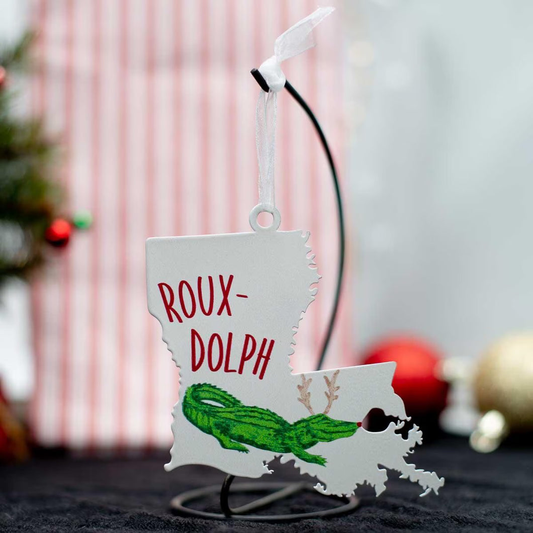 Galvanized Louisian Roux-Dolph Ornament