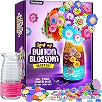 Light Up Button Blossom Craft Kit