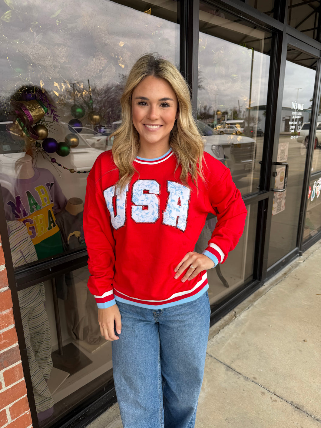 Preorder Party In The USA Sequin Sweater - Kids & Adult