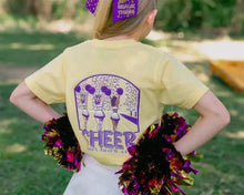 Preorder Cheerleaders | Purple + Gold | Football Kid’s Tee