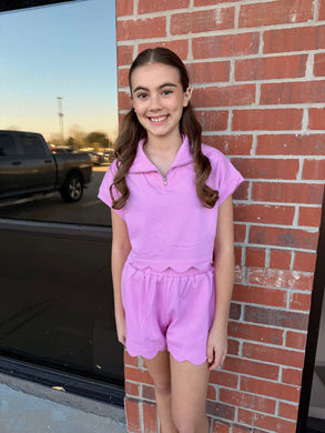 Tween French Terry Top