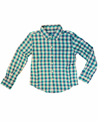 Diamond Coves LS Sportshirt - Heather Persian