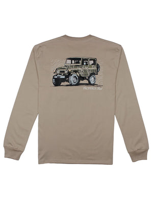 Boys Mossy Oak Topo Cruiser LS Sand