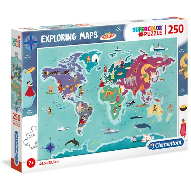 SuperColor Exploring Maps - Customs and Traditions
