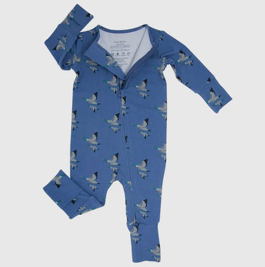 Mallard Zipper Footie