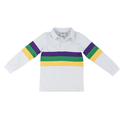 Mardi Gras Rugby Polo