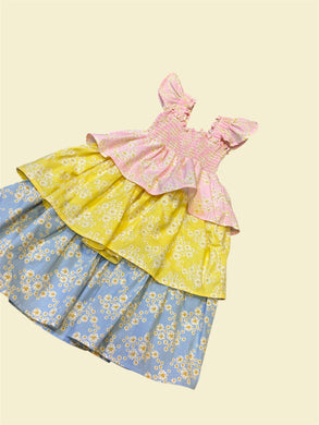 LeeLee Dress- Mixed Ditsy Floral