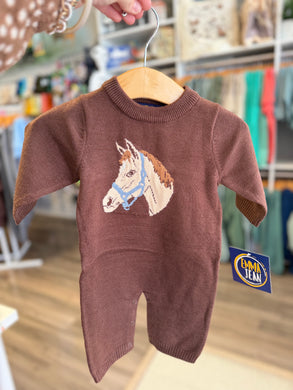 Horse Sweater Romper
