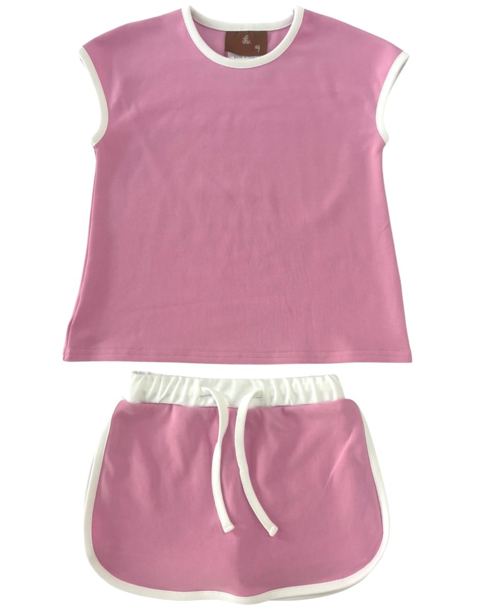 Aria Skort Set - Pink