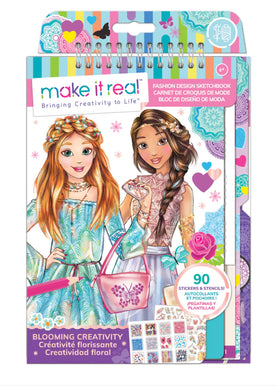 Fashion Design Sketchbook: Blooming creativity