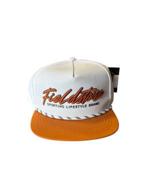 FieldStone White/Orange Hat