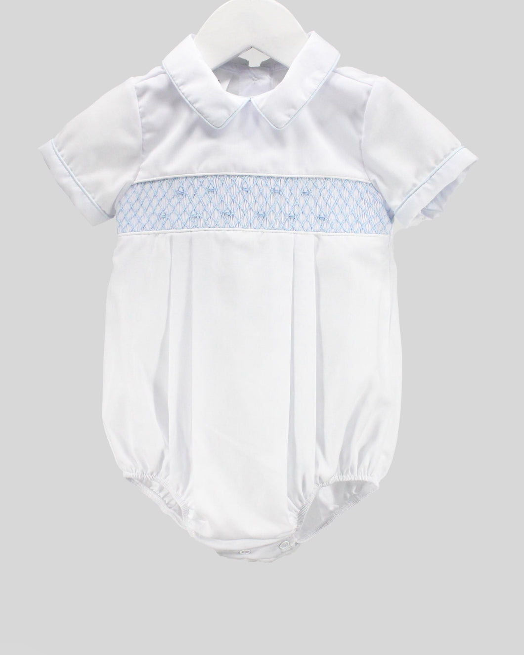 Light Blue Over Whitre Matthew Bubble