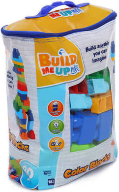Build Me Up 80 Piece Blocks with Storage Bag