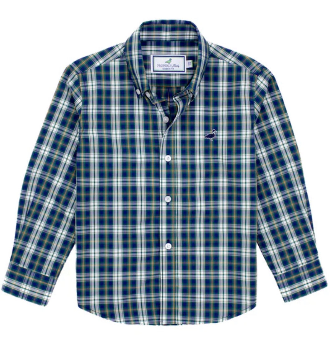 Boys Seasonal Sportshirt Countryside