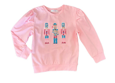 Mom & Me Sequin Nutcracker Puff Shirt