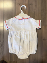 Christmas White Boys Short Bubble