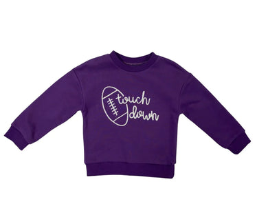 Purple Touchdown Sweatshirt
