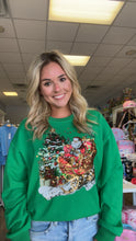 Preorder Sequin Santa's Sleigh Sweater