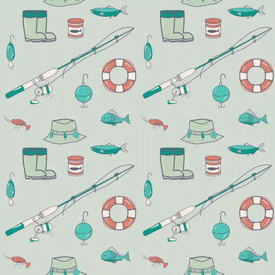 Zipper Footie - Cast A Line