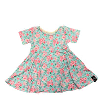 Swirly Girl Short Sleeve Dress