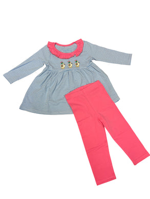 Mallard Ruffle Pants Set