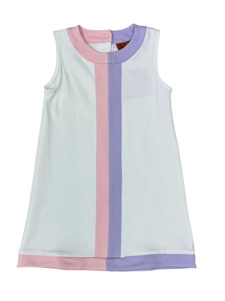 Collins Dress - Pink & Purple