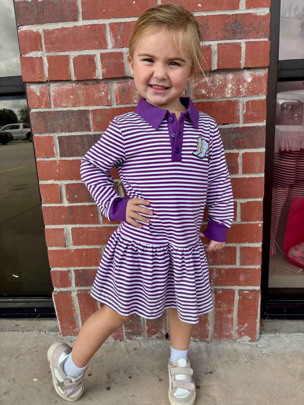 Mardi Gras Marching Boot Dress