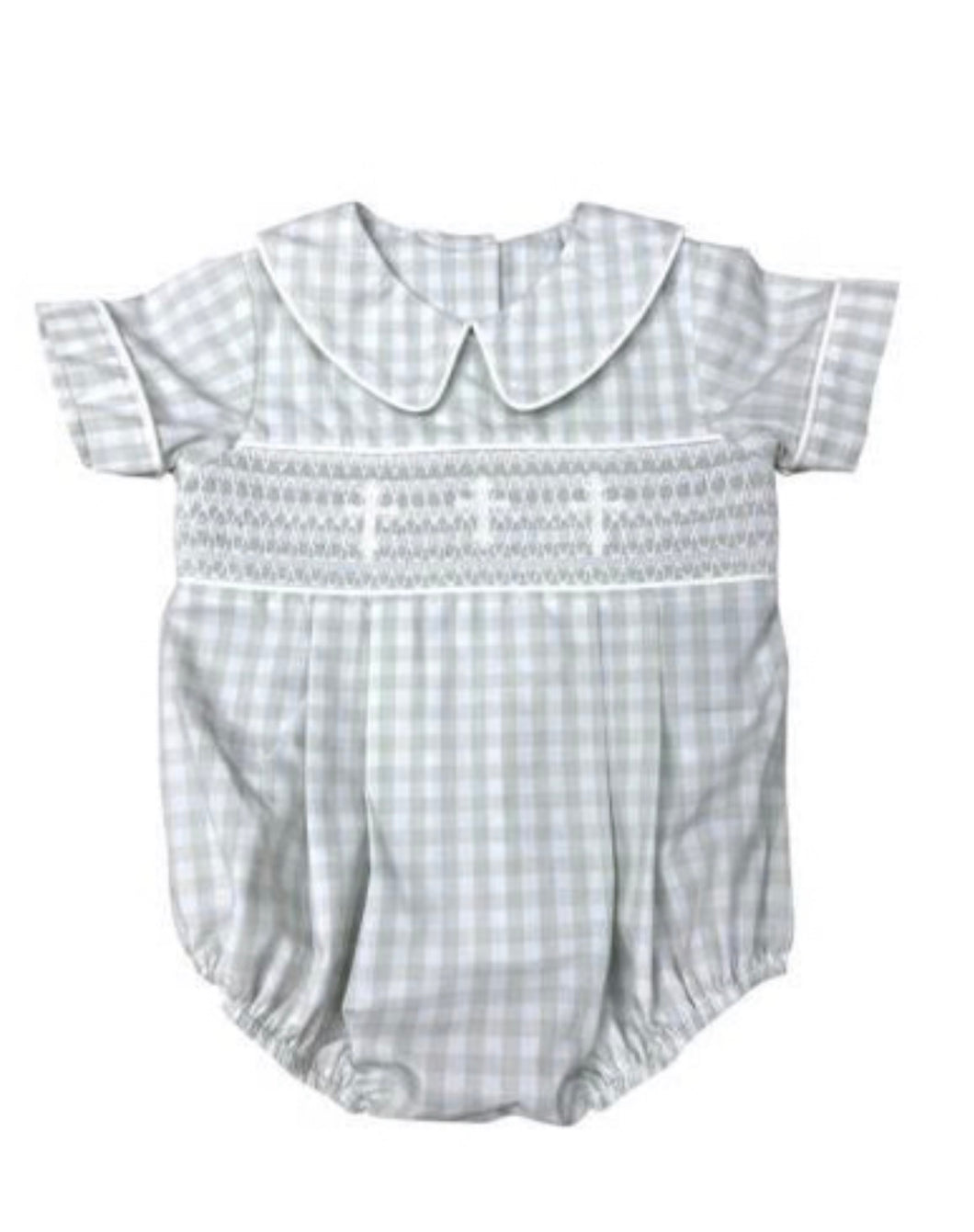 Faith Smocked Boys Bubble