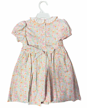 Pumpkin Floral Dress
