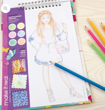 Fashion Design Sketchbook: Blooming creativity