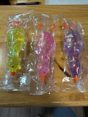 Assortment Color Glitter Duck Squishy