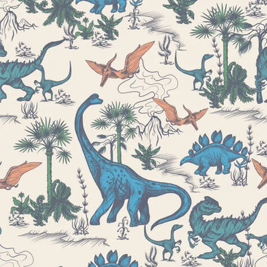 Zipper Footie - Dino Land