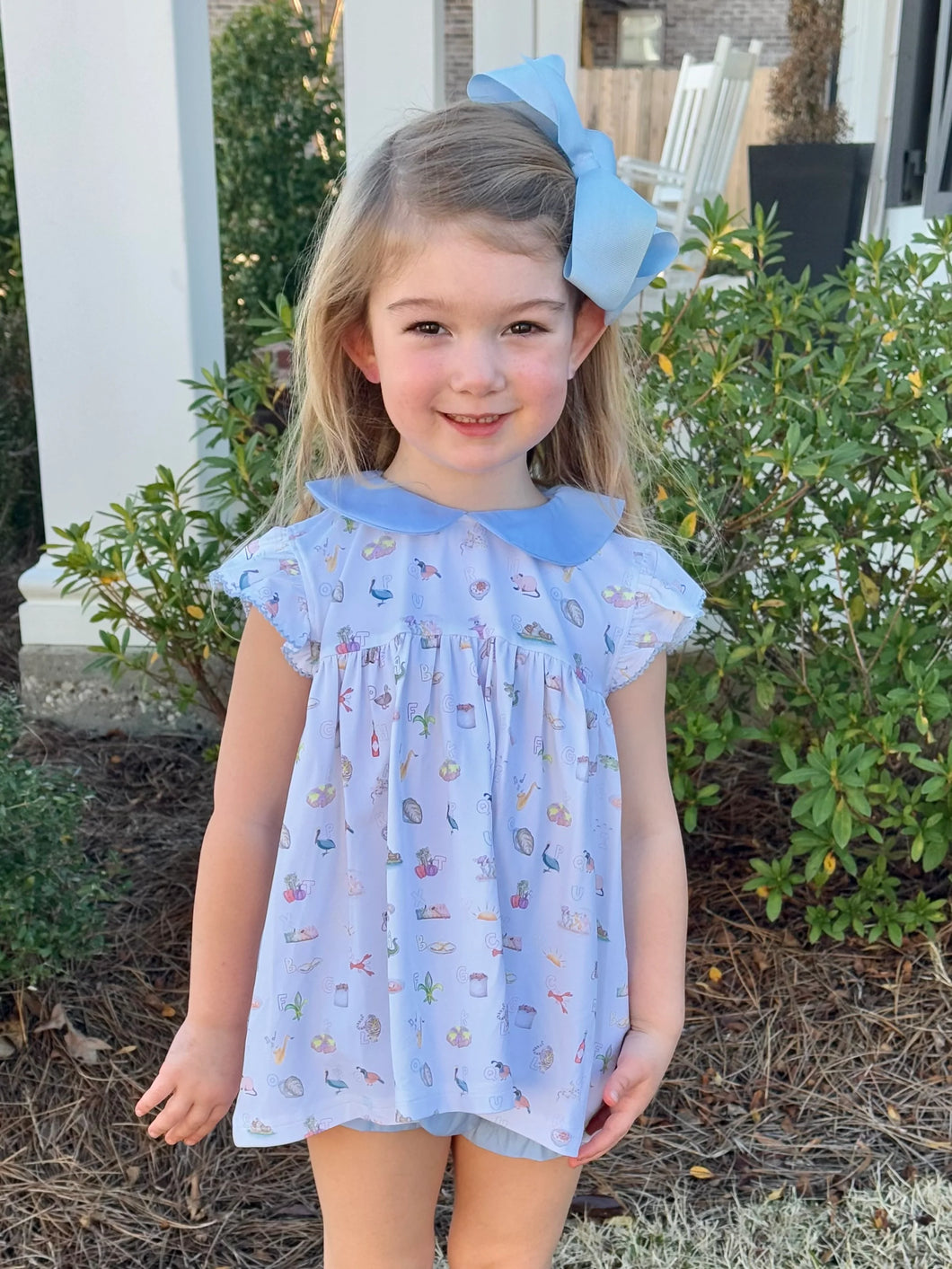 Southern Alphabet Bloomer Set