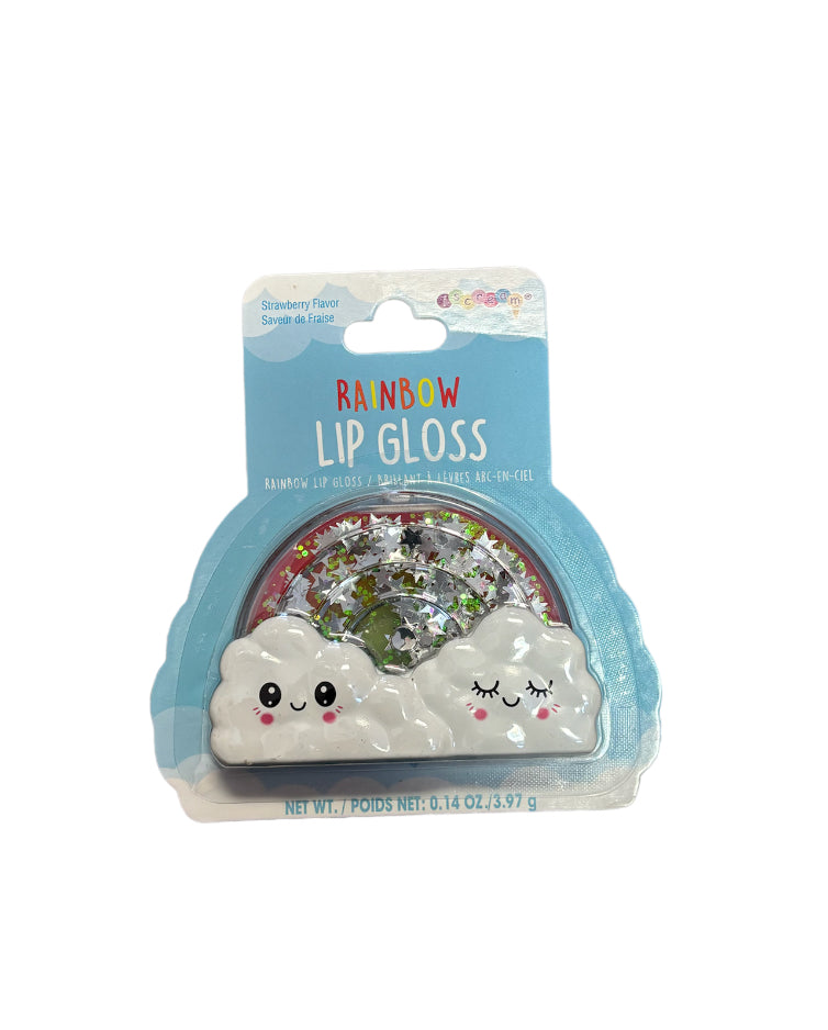 Rainbow Lip Gloss Strawberry Flavor