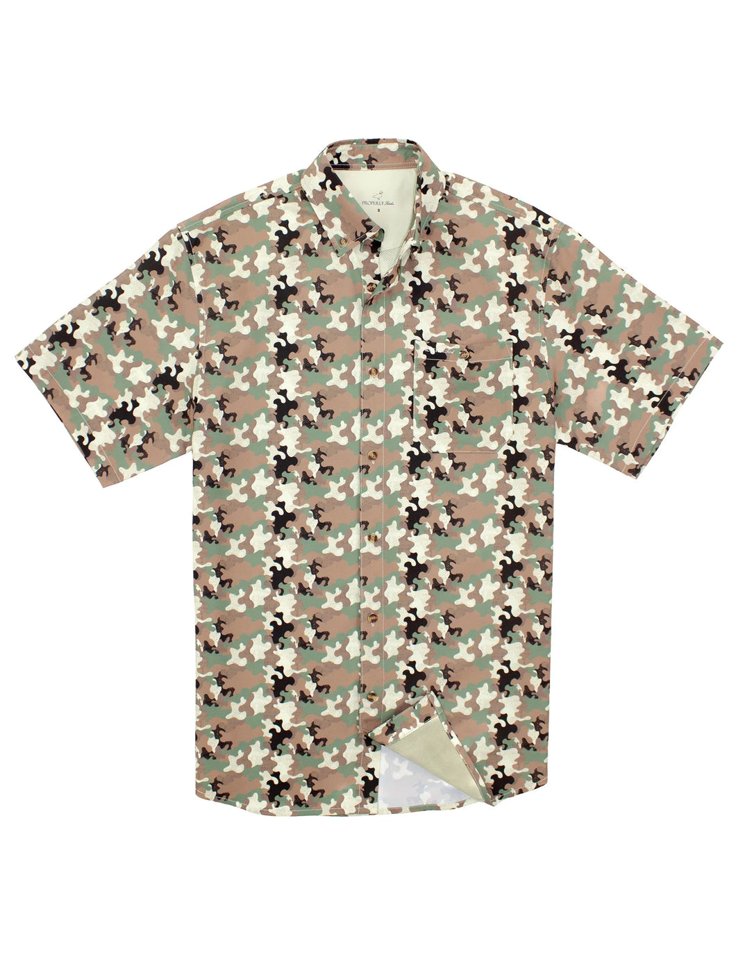 Boys Sportman Field Shirt Delta Woodland Camo
