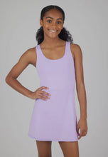 Girls Athletic Tennis Dress with Inner Shorts
