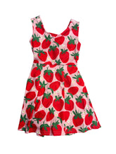 Strawberry Floral Athletic Dress