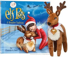 Elf Pets A Reindeer Tradition
