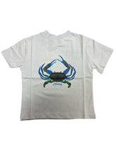 Crab Logo Tee on Bayberry