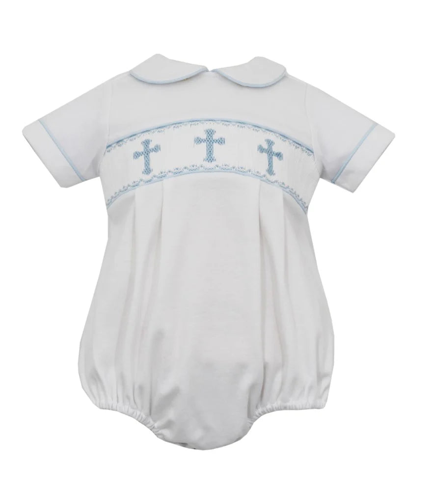 CROSSES BOY ́S - White knit boy's bubble